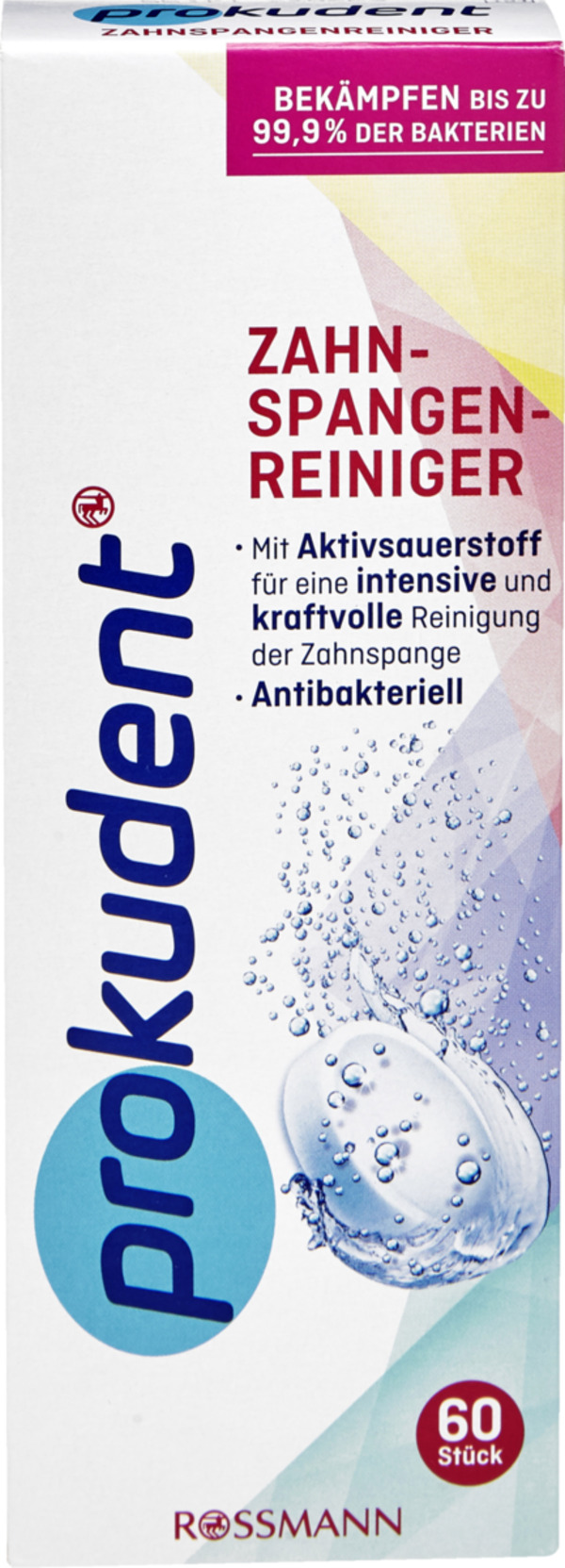 Bild 1 von prokudent Zahnspangenreiniger Tabletten