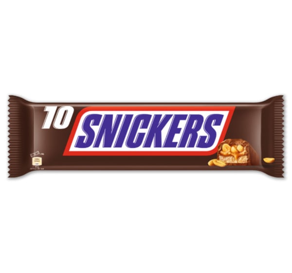 Bild 1 von TWIX oder SNICKERS Schokoriegel*