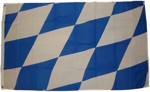 Flagge Bayern Raute 250 x 150 cm