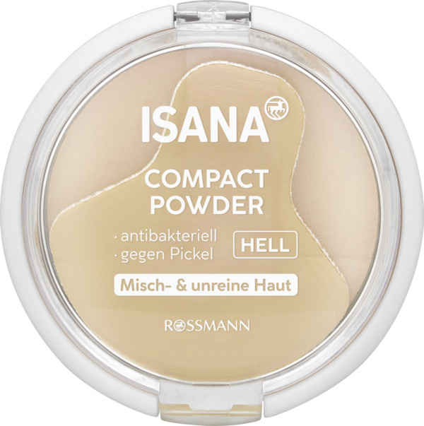 Bild 1 von ISANA Compact Powder hell, 9 g