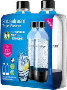 SodaStream Spülmaschinengeeignete Kunststoffflasche Duopack