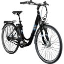 Bild 1 von Zündapp Green 3.7 28 Zoll E-Bike E Cityrad Damenrad Pedelec Elektrofahrrad Damen Fahrrad 700c... 48 cm, schwarz/blau