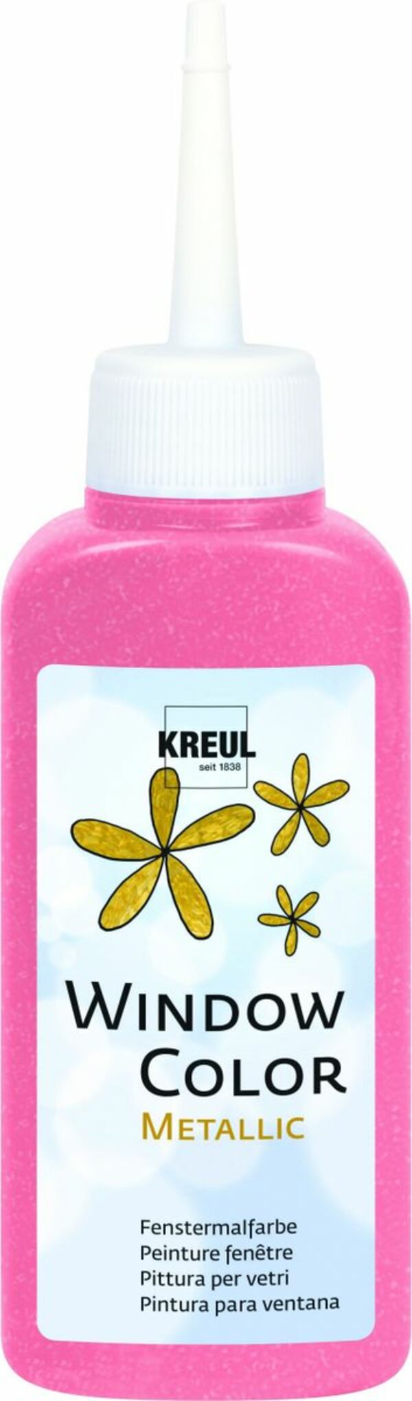 Bild 1 von Kreul Window Color
, 
Metallic rosa, 80 ml