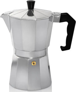 Krüger Druckbrüh-Kaffeemaschine »502«, Aluminium, für 6 Tassen