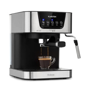 Arabica Espressomaschine 1050W 15 Bar 1,5l Touch-Bedienfeld Edelstahl