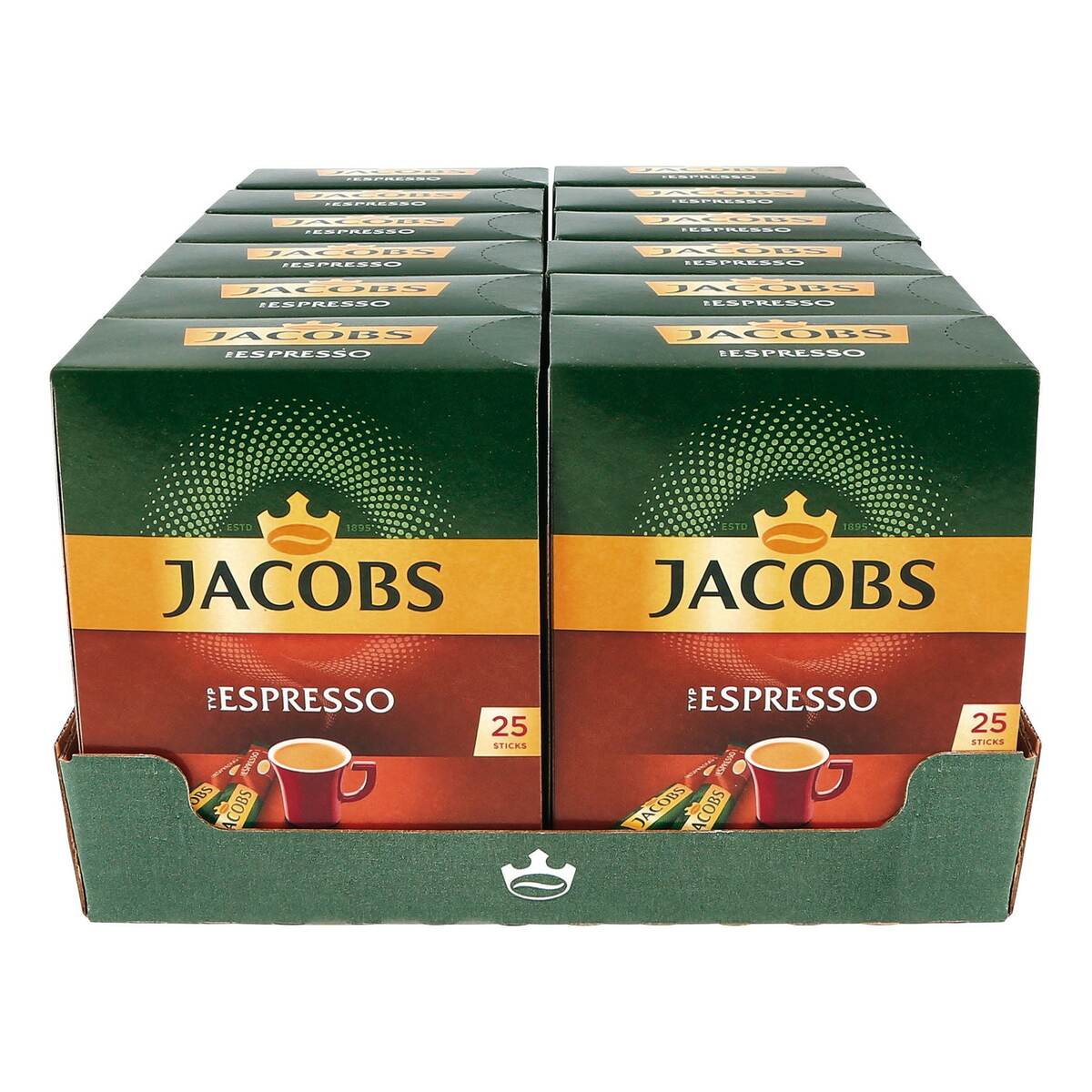 Bild 1 von Jacobs Kaffeesticks Espresso 45 g, 12er Pack