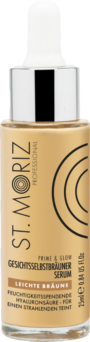Bild 1 von St. Moriz Prime & Glow Selbstbräunungsgesichtsserum, 25 ml