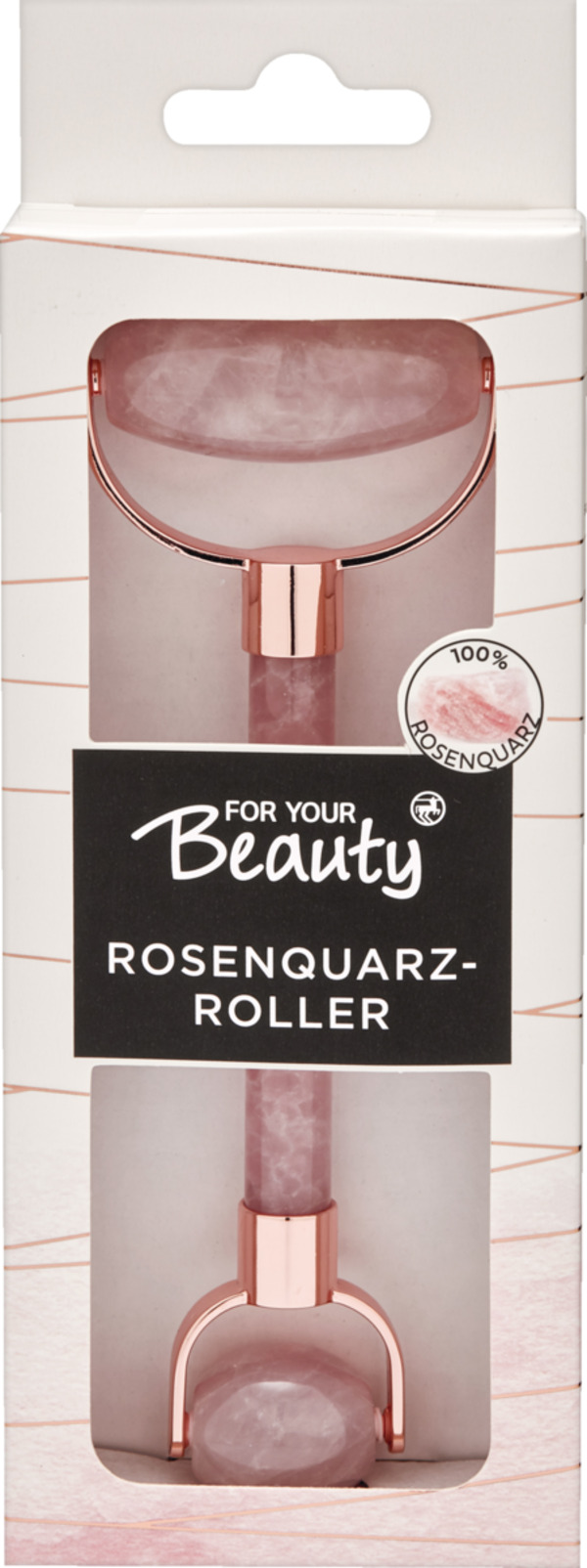 Bild 1 von FOR YOUR Beauty Rosenquarz-Roller