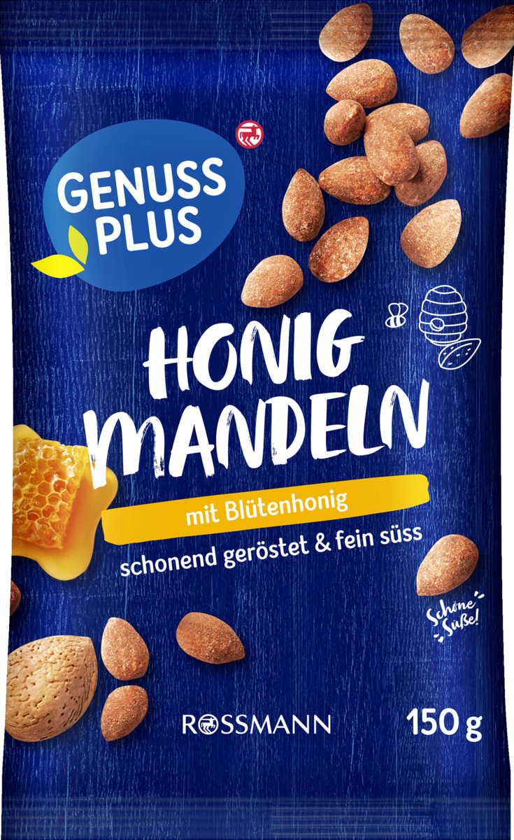 Bild 1 von GENUSS PLUS Honig-Mandeln, dragiert