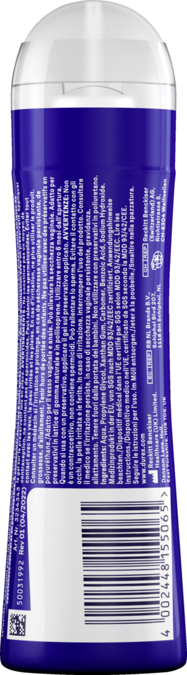 Bild 2 von Durex Play Feel Gleitgel