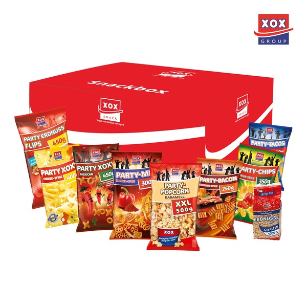 Bild 1 von XOX Party-Snackbox, verschiedene Sorten, 5,5kg