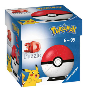 Ravensburger 11256 3D Puzzle-Ball Pokémon Pokéball