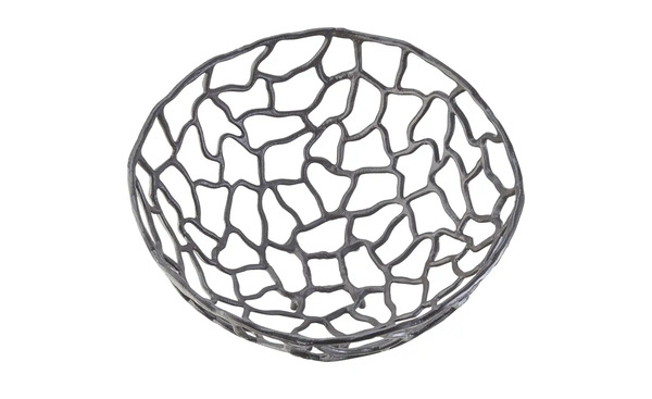 Bild 1 von Dekoschale braun Aluminium Maße (cm): H: 19  Ø: [40.0] Dekoration