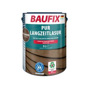 BAUFIX PUR-Langzeitlasur palisander, 5 Liter