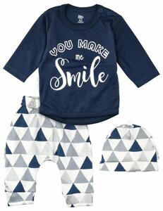 Baby Sweets Shirt & Hose »3tlg Set Shirt + Hose + Mütze« (1-tlg)
