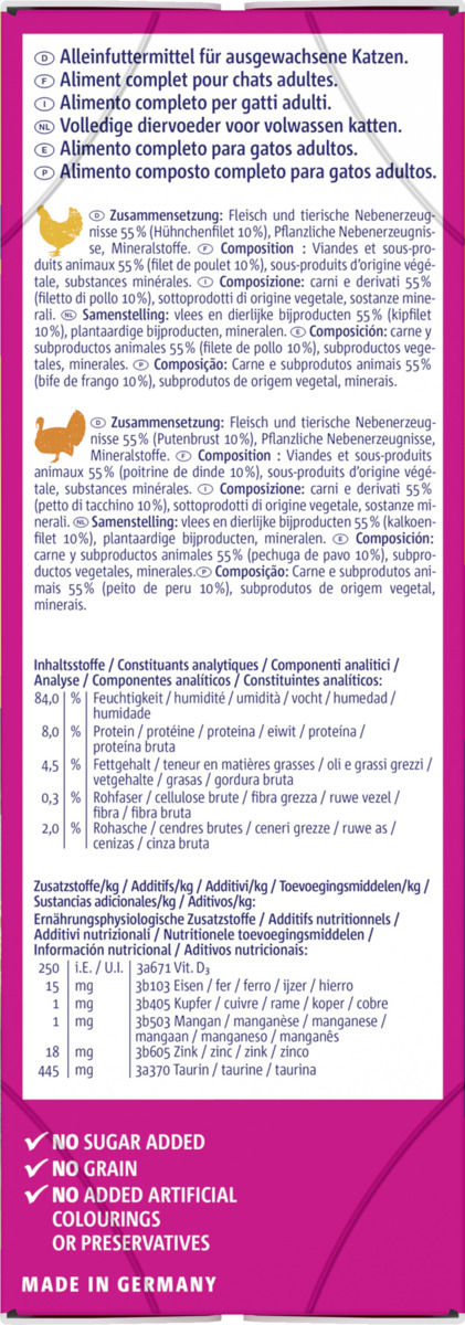 Bild 4 von Vitakraft Poésie Délice Poultry Selection Sauce, 680 g