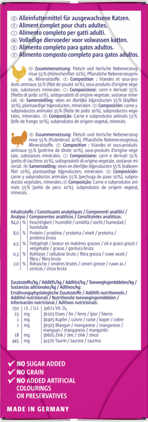 Bild 4 von Vitakraft Poésie Délice Poultry Selection Sauce, 680 g