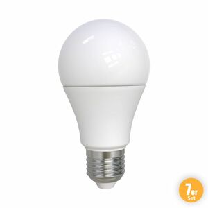 I-Glow LED-Leuchtmittel, Birne E27 - 7er-Set