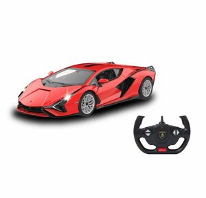 Jamara RC-Auto »Lamborghini Sián FKP 37 1:14 rot 2,4GHz«, Funkferngesteuertes Fahrzeug mit LED Licht, Kinder Spielzeugautos, kids sport cars, rot