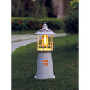 Bild 1 von toom LED-Solarleuchte 'Leuchtturm' 46 cm weiß