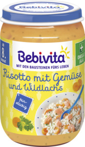 Bebivita Risotto mit Gemüse und Wildlachs