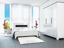 Bild 1 von Feldmann-Wohnen Schlafzimmer-Set »VERONA«, (Set, 4-St., 1 Kleiderschrank + 1 Bett + 2 Nachtkonsolen), Liegefläche: 160 x 200 cm