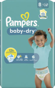Pampers baby-dry Windeln Gr.8 (17+kg)