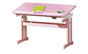 Schreibtisch  Loire - rosa/pink - 109 cm - 63 cm - 55 cm