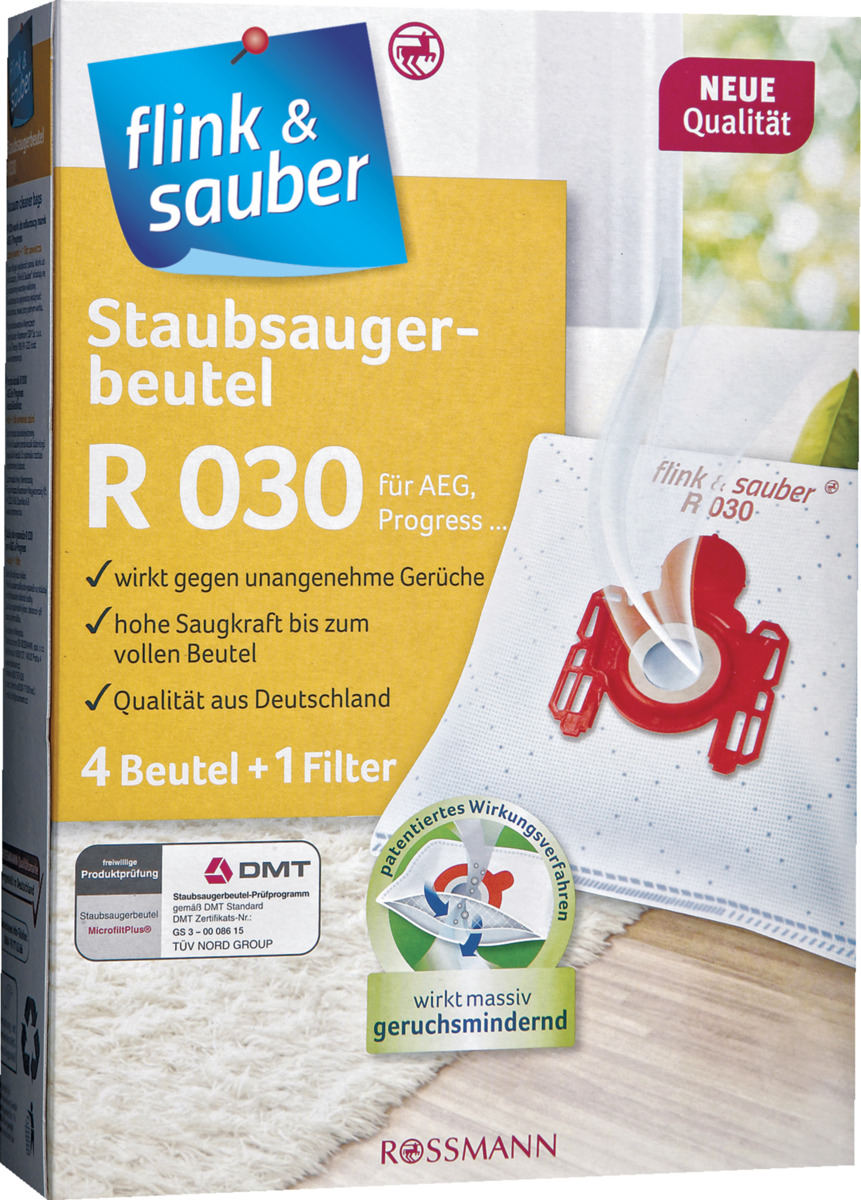 Bild 1 von flink & sauber 
            Staubsaugerbeutel R 030