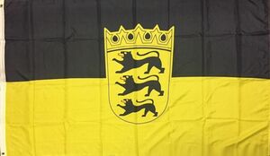 Flagge Baden-Württemberg 90 x 150 cm