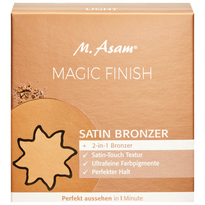 M. Asam MAGIC FINISH Satin Bronzer - light (gold/hazel)