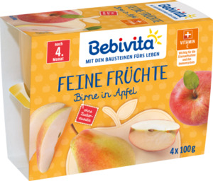 Bebivita 
            Feine Früchte: Birne in Apfel
