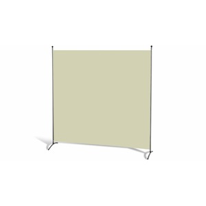 Grasekamp Stellwand 180 x 180 cm - Beige -  Paravent Raumteiler Trennwand  Sichtschutz