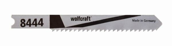 Bild 1 von Wolfcraft Stichsägeblätter
, 
HCS, Länge 52 mm, U-Schaft, 2 Stück