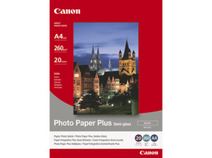 CANON Plus Semi-gloss SG-201 Fotopapier 210 x 297 mm 20 Blatt