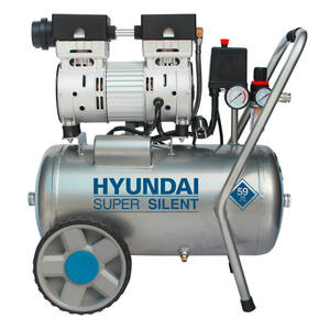 Hyundai Druckluftkompressor  Silber  Metall