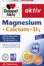 Bild 1 von Doppelherz 
            aktiv Magnesium + Calcium + D3 Tabletten