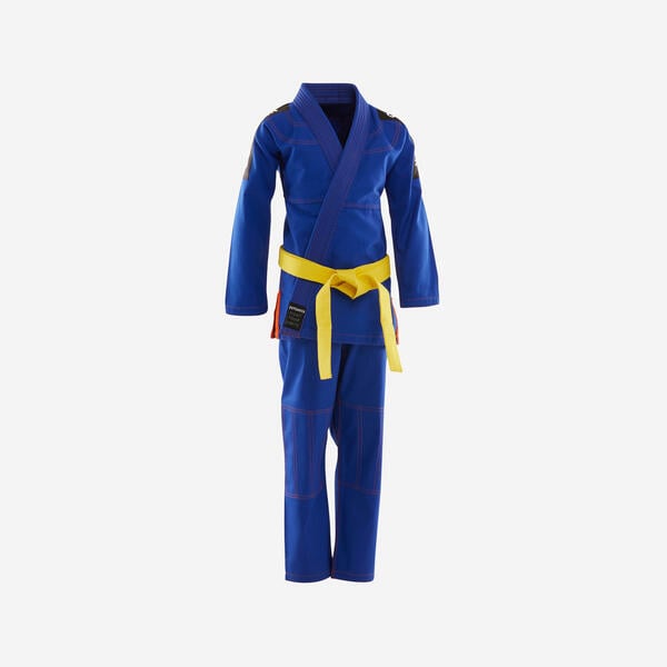 Bild 1 von Kampfsportanzug Jiu-Jitsu BJJ 500 Kinder blau