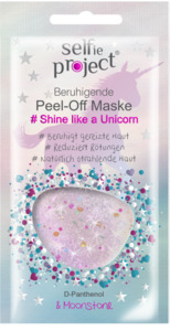 Selfie Project Beruhigende Peel-Off Maske #Shine Like a Unicorn
