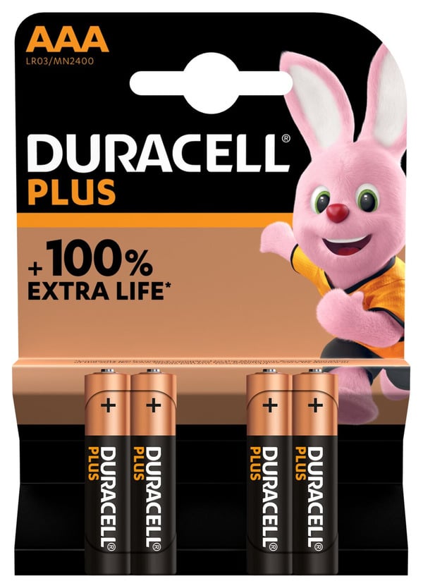 Bild 1 von Duracell Plus AAA Alkaline-Batterien