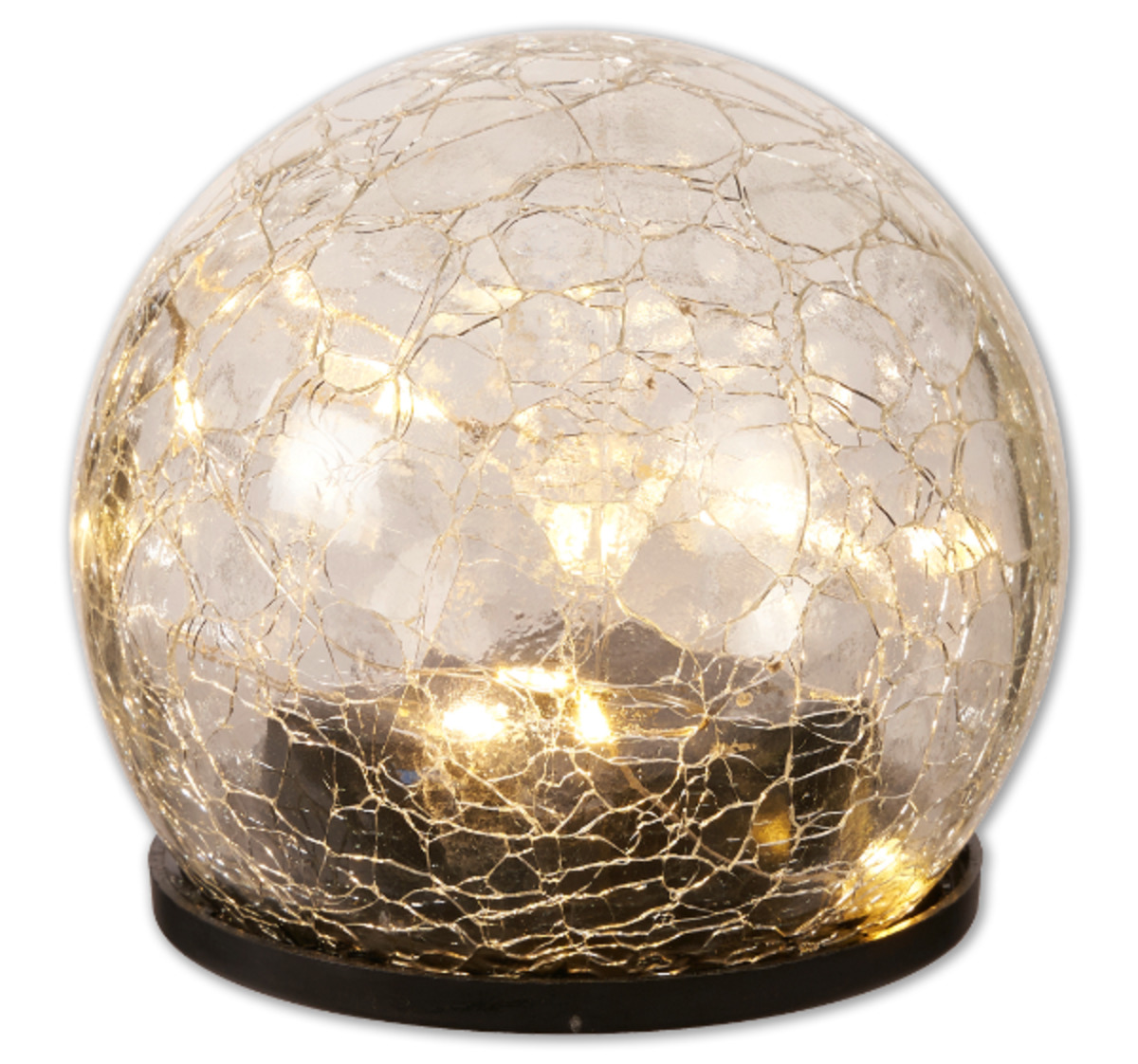 Bild 1 von Solarglaskugel CRACKLED*