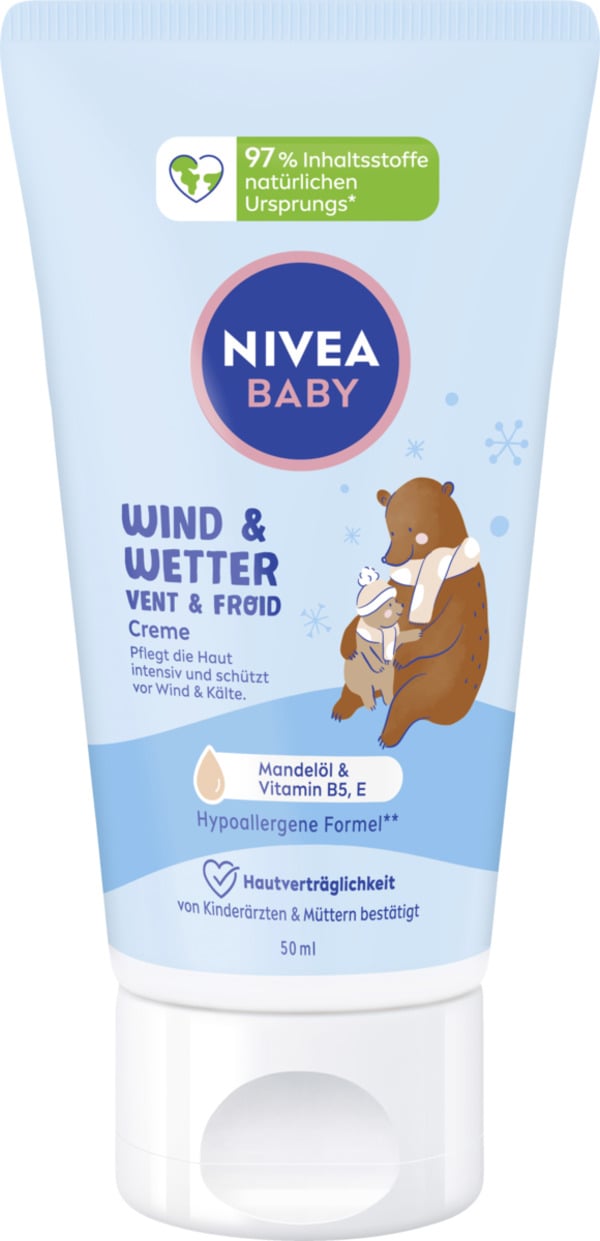 Bild 1 von NIVEA BABY Wind & Wetter Creme, 50 ml