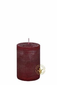 Jaspers Kerzen Rustic-Kerze »Nordische Reifkerzen bordeaux Ø 60 x 150 mm, 1«