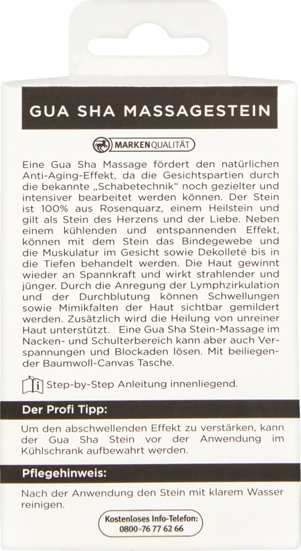 Bild 2 von FOR YOUR Beauty Gua Sha Massagestein "Herz"