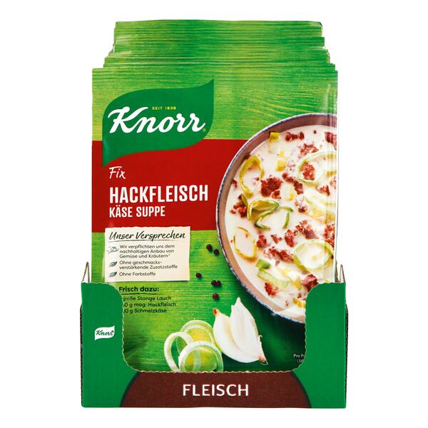 Bild 1 von Knorr Fix für Hackfleisch-Käse-Suppe 58 g, 14er Pack