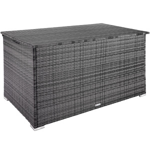 Auflagenbox mit Aluminiumgestell Oslo, 145x82,5x79,5cm - grau