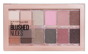 Maybelline New York 
            The blushed Nudes Lidschatten Palette