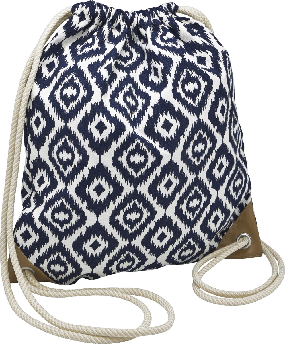 Bild 1 von IDEENWELT Sommer-Rucksack blau/weiß