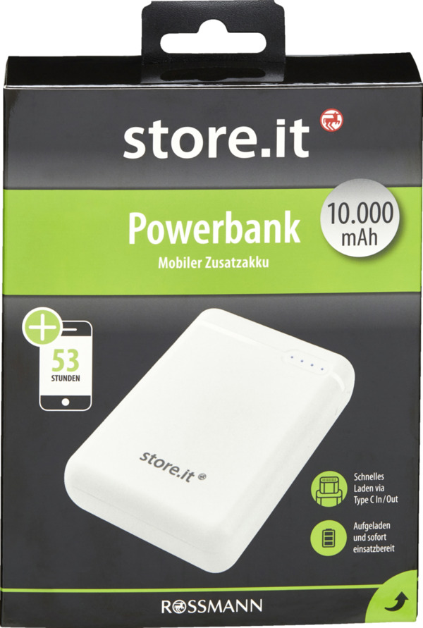 Bild 1 von store.it Powerbank 10.000 mAh