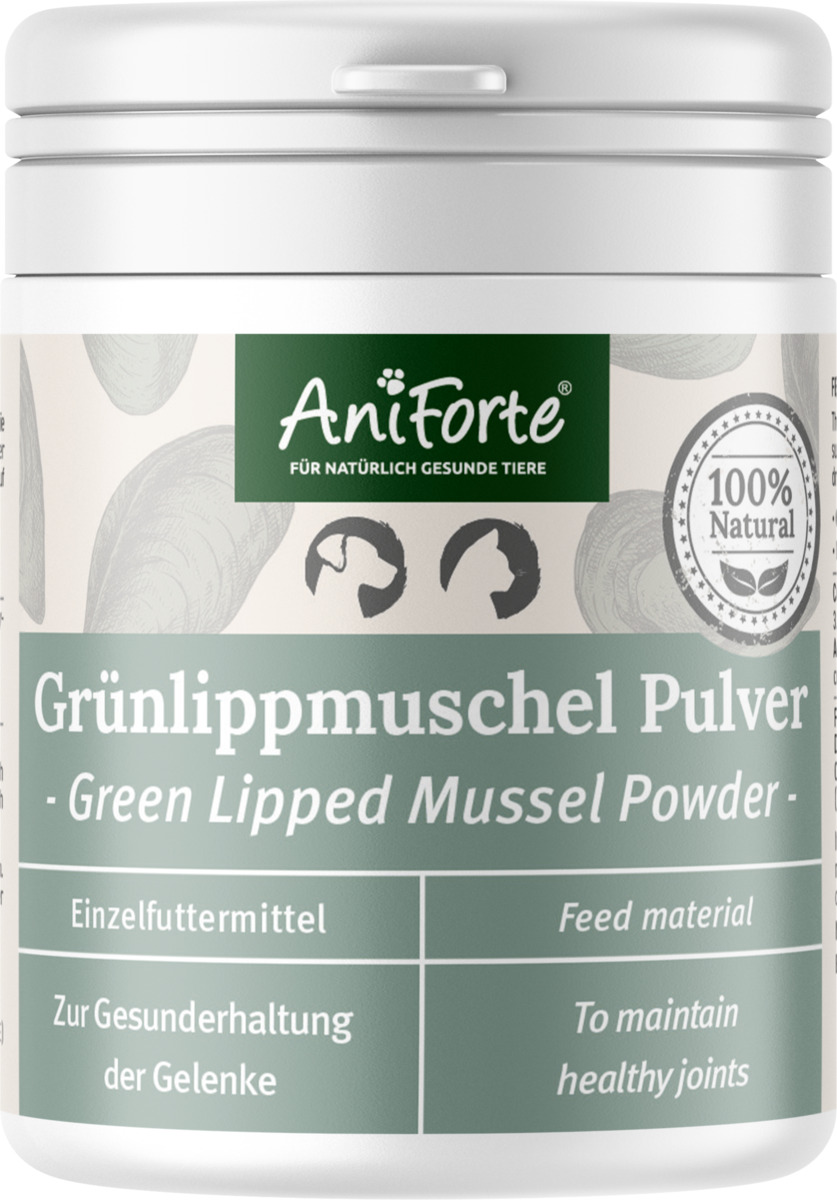 Bild 1 von AniForte Grünlippmuschel Pulver